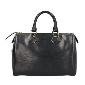 Louis Vuitton Speedy Epi Handbag Leather Black